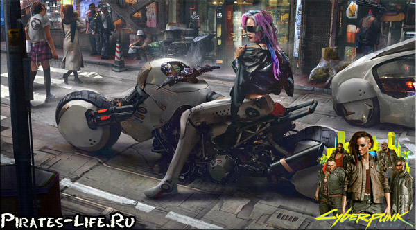 Найт-Сити Cyberpunk 2077