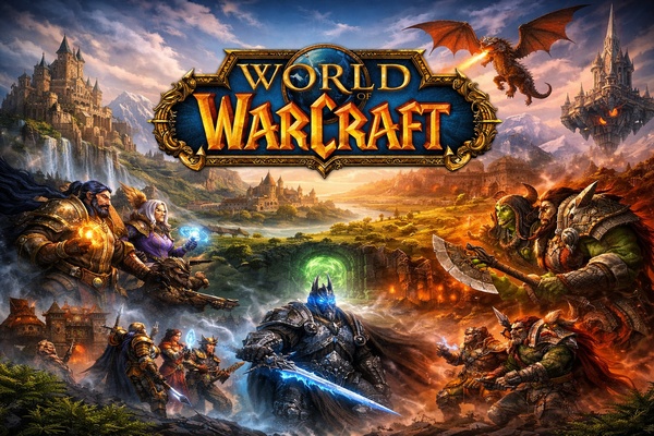 Эпическая битва в мире World of Warcraft