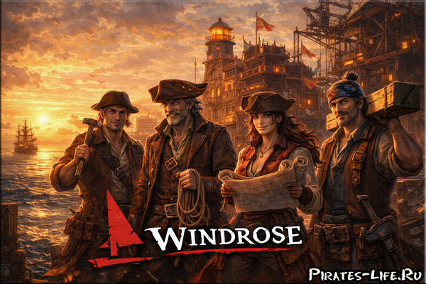 Windrose запускает строительный конкурс в Discord