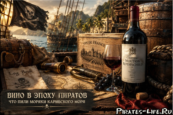 Вино и пиратская жизнь в эпоху Карибского моря