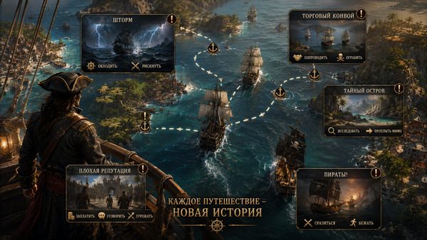 Морская карта: каждое путешествие — история