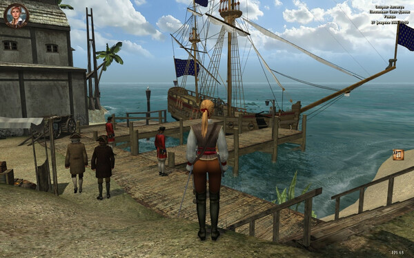 Героиня в порту — Caribbean Legend: Age of Pirates