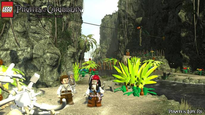 скриншот игры LEGO Pirates of the Caribbean