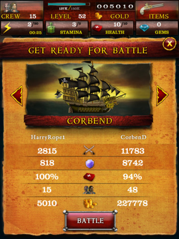 Пиратов Карибского Моря: Повелитель Морей скриншот игры